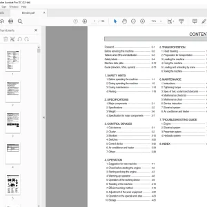 Hyundai Wheel Loader HL740-9S Operator Manual - PDF