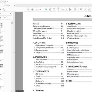 Hyundai Wheel Loader HL757-7A Operator Manual - PDF DOWNLOAD
