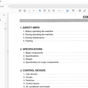 Hyundai Wheel Loader HL760 Operator Manual - PDF DOWNLOAD