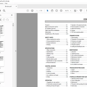Hyundai Wheeled Excavator R55W-7 Operator Manual -  PDF DOWNLOAD