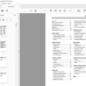 Hyundai Wheeled Loader R55W-7A Operator Manual  - PDF DOWNLOAD
