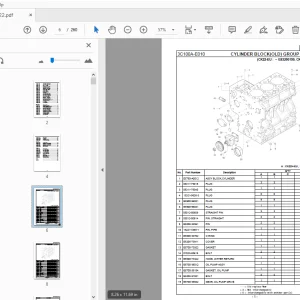 Kioti CK22 Parts Manual - PDF