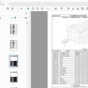 Kioti DK451 Parts Manual - PDF