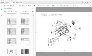 Kioti DK751 DK901 Parts Manual - PDF