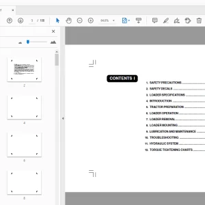 Kioti KL120 Parts Manual - PDF