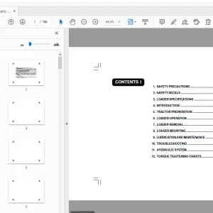 Kioti KL130 Parts Manual - PDF
