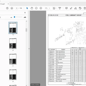 Kioti MEC2210 Parts Manual - PDF