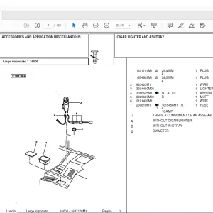 Landini 16000 Accessories Parts Manual - PDF DOWNLOAD