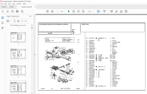 Landini 5840 Tractor Parts Manual  - PDF DOWNLOAD