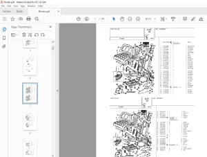 Landini 5860 Parts Manual - PDF DOWNLOAD