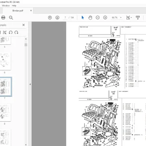 Landini 5860 Parts Manual - PDF DOWNLOAD