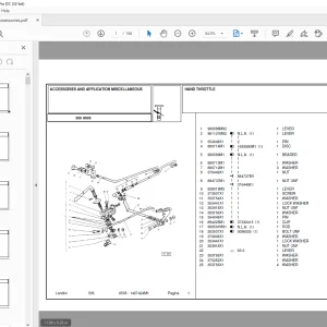 Landini 6505 Accessories Parts Manual - PDF DOWNLOAD