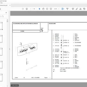 Landini 6830 Accessories Parts Manual - PDF DOWNLOAD