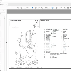 Landini 6860_New Tractor Parts Manual - PDF DOWNLOAD