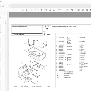Landini 6865 Tractor Parts Manual - PDF DOWNLOAD