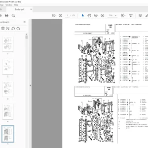 Landini 7860 Tractor Parts Manual  - PDF DOWNLOAD