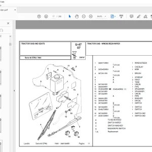 Landini 7860_EPA2 Tractor Parts Manual  - PDF DOWNLOAD