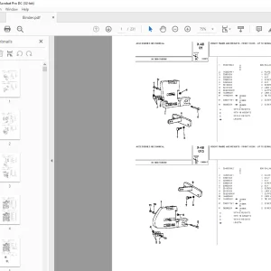 Landini 7880 Tractor Parts Manual - PDF DOWNLOAD