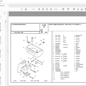 Landini 8860_New Tractor Parts Manual - PDF DOWNLOAD