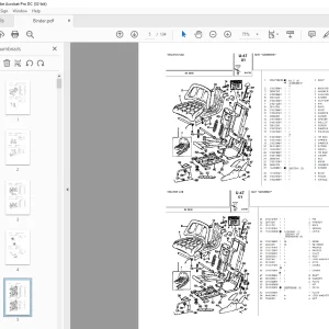 Landini 9060 Tractor Parts Manual - PDF DOWNLOAD