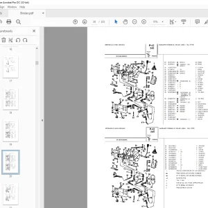 Landini 9880 Tractor Parts Manual  - PDF DOWNLOAD