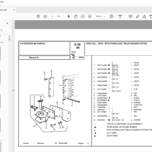 Landini Advantage_60L Tractor Parts Manual - PDF DOWNLOAD
