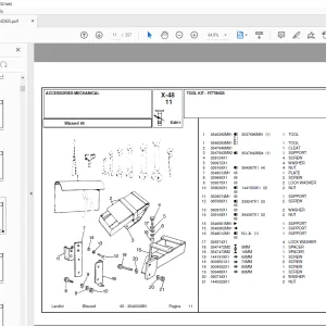 Landini Blizzard_65 Parts Manual - PDF DOWNLOAD