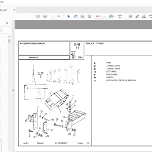 Landini Blizzard_85 Parts Manual - PDF DOWNLOAD