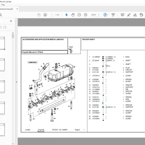 Landini CF5030 Accessories Parts Manual - PDF DOWNLOAD