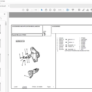 Landini CF6060 Accessories Parts Manual - PDF DOWNLOAD