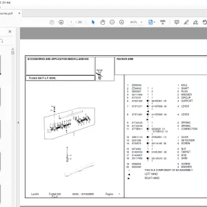 Landini Frutteti_6530L Accessories Parts Manual - PDF DOWNLOAD