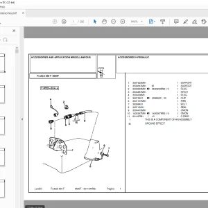 Landini Frutteti_8560F Tractor Parts Manual  - PDF DOWNLOAD