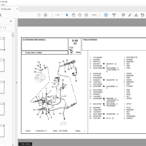 Landini Frutteti_8560L Tractor Parts Manual - PDF DOWNLOAD