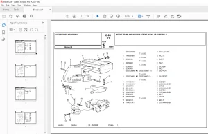 Landini Globus_60 Tractor Parts Manual -  PDF DOWNLOAD