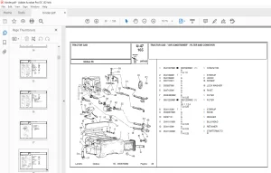 Landini Globus_65 Tractor Parts Manual - PDF DOWNLOAD