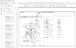 Landini Globus_70 Tractor Parts Manual - PDF DOWNLOAD