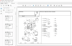 Landini Globus_80 Tractor Parts Manual - PDF DOWNLOAD