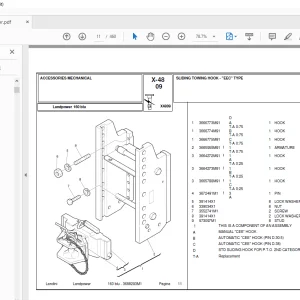 Landini Landpower_160 Tractor Parts Manual - PDF DOWNLOAD