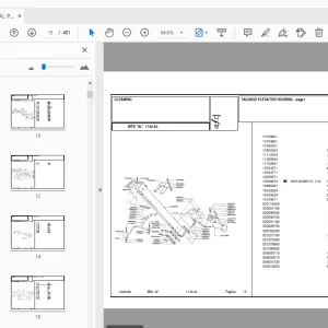 Laverda 1740 AL Parts Manual - PDF