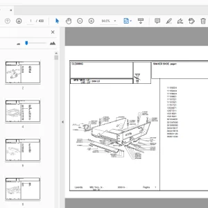 Laverda 2050 LX Parts Manual - PDF
