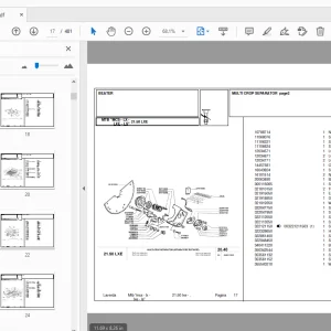 Laverda 21.50 LXE Parts Manual - PDF