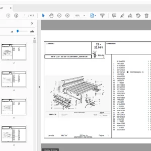 Laverda 255 lcs - ls (258100001_258100139) Parts Manual - PDF