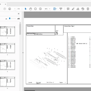 Laverda FBR12.12 Parts Manual - PDF