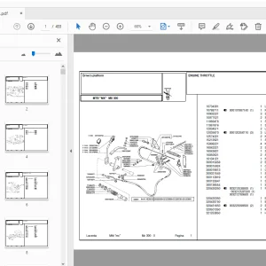 Laverda MX 300 Parts Manual - PDF