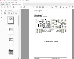 MicroGuard RCI 510/400 System Troubleshooting Manual - PDF DOWNLOAD