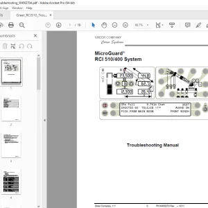 MicroGuard RCI 510/400 System Troubleshooting Manual - PDF DOWNLOAD