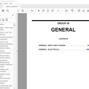 Mitsubishi 2004 Montero Service Manual (Vol 1 - Vol 5) - PDF DOWNLOAD