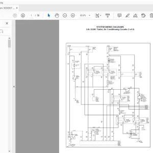 Mitsubishi 3000GT 1997 Wiring Diagrams Manual - PDF