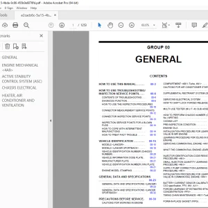 Mitsubishi Lancer X, Lancer EX, Galant Fortis Service Manual - PDF DOWNLOAD