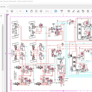 Terex Crane AC 40/2 (L) Hydraulic & Pneumatic Schematic Manual PDF